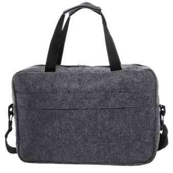 Dokumententasche aus RPET-Filz, Rückseite