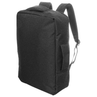 Doppelfunktionsrucksack aus RPET, Farbe schwarz