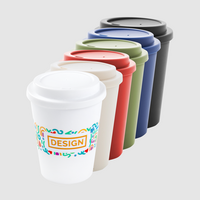 Doppelwandiger To-go-Becher bedruckt