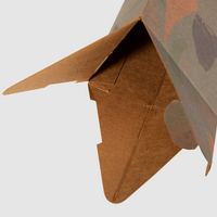 Verpackung, farbig bedruckt, details