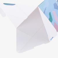 Verpackung, farbig bedruckt, details