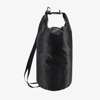 Drybag wasserdicht mit Karabinerhaken 10 l schwarz