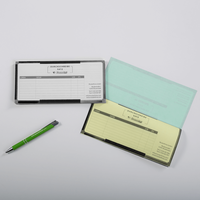 Durchschreibesätze mit Stift, bedruckt, liegend