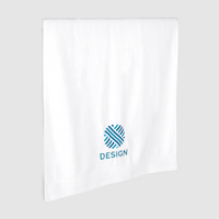 Duschtuch Klassik, 450 g/m², bestickt