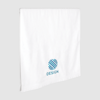 Duschtuch Organic, 550 g/m², bestickt