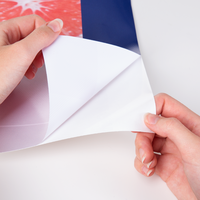 Folie, farbig bedruckt, liegend