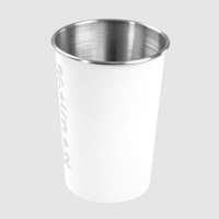 Edelstahlbecher in verschiedenen Farben graviert