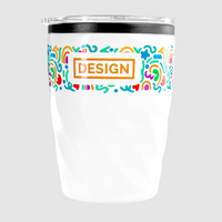 Edelstahlbecher mit Trinkdeckel bedruckt