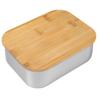 Edelstahl-Lunchbox Draufsicht