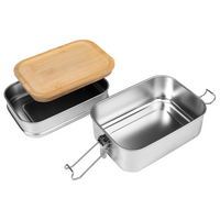 Edelstahl-Lunchbox Bestandteile