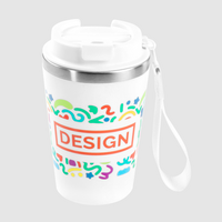 Edelstahl-Thermobecher in To-go-Optik bedruckt