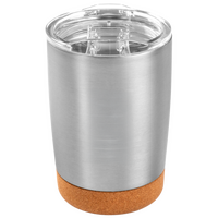 Edelstahl-Thermobecher mit Korkboden unbedruckt