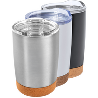 Edelstahl-Thermobecher mit Korkboden unbedruckt