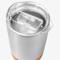 Edelstahl-Thermobecher mit Korkboden unbedruckt