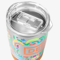 Edelstahl-Thermobecher mit Korkboden bedruckt