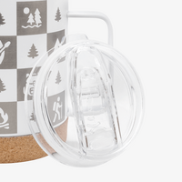 Edelstahl-Thermotasse Trinkdeckel