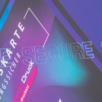 Eintrittskarte, bedruckt, liegend