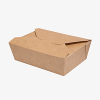 Lunchbox, natur, geschlossen