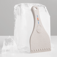 Eiskratzer, bedruckt mit Logo, aufrecht
