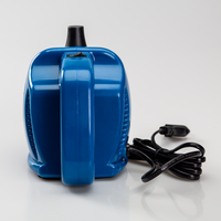 Ballonpumpe, Blau, Vorderansicht