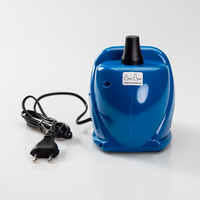 Ballonpumpe, Blau, Vorderansicht