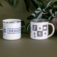 Emaille-Tasse Sortiment