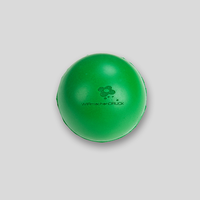 Antistressball Lasergravur, runde Form, gruen Farben