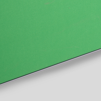 Hochwertige Greenscreen Wand mit Kedersystem inklusive Druck und Versand 5 x 3 gerade Detail Textil