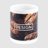 Tasse bedruckt frontal schräg