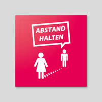 Etiketten, farbig bedruckt, rechteckig