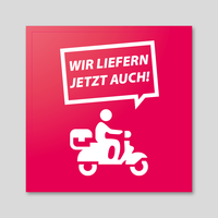 Etiketten, farbig bedruckt, rechteckig