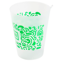 Eventbecher mit Lanyard-Öse bedruckt