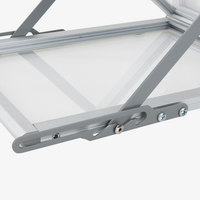 Prospektstaender, Silber, details