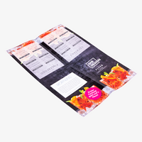 Faltblatt, gefalzt auf DIN A3, augefaltet