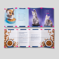 Faltblatt, farbig bedruckt, Motiv