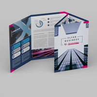 Faltblatt, farbig bedruckt, Motiv