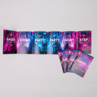 Faltblatt gefalzt auf DIN A7 vertikaler Wickelfalz 12-seitig farbig bedruckt stehend aufgefaltet liegend