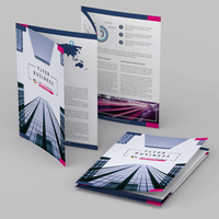 Faltblatt, farbig bedruckt, Motiv