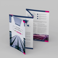 Faltblatt gefalzt auf MAXI-Format 12,5 cm x 23,5 cm vertikaler Zickzackfalz 8 seitig farbig bedruckt stehend