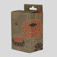 Faltschachtel, farbig bedruckt, motiv