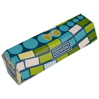 Faltschachtel Sechseck (3,6 x 3,6 x 18 cm), liegend