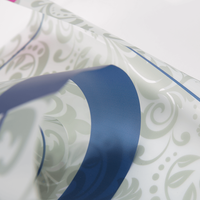 Fensterdekorfolie, farbig bedruck, gerollt