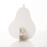 Figurenaufsteller, farbig bedruckt, Rueckseite