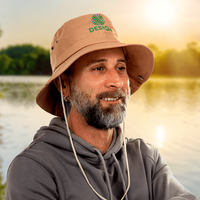 Fischerhut aus Baumwolle mit Kinnband