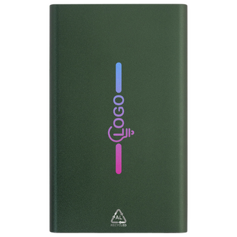 Flache Powerbank bedruckt