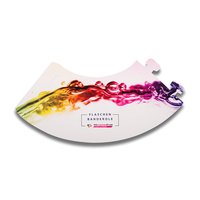 Flaschenbanderole, farbig bedruckt, Motiv, flach