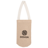 Flaschentasche aus recycelter Baumwolle