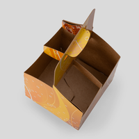 Flaschentraeger, farbig bedruckt