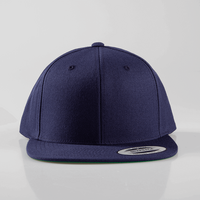 FLEXFIT - Classic Snapback Cap, unbesticktes Muster