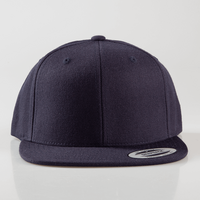 FLEXFIT - Classic Snapback Cap, unbesticktes Muster